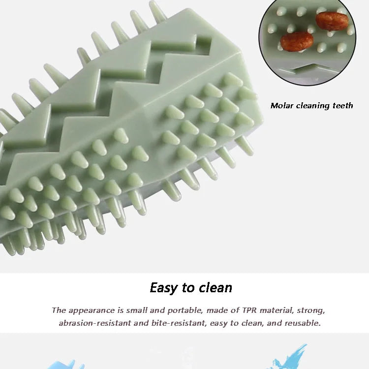 2 in 1 Dog Toothbrush and Chew Toy