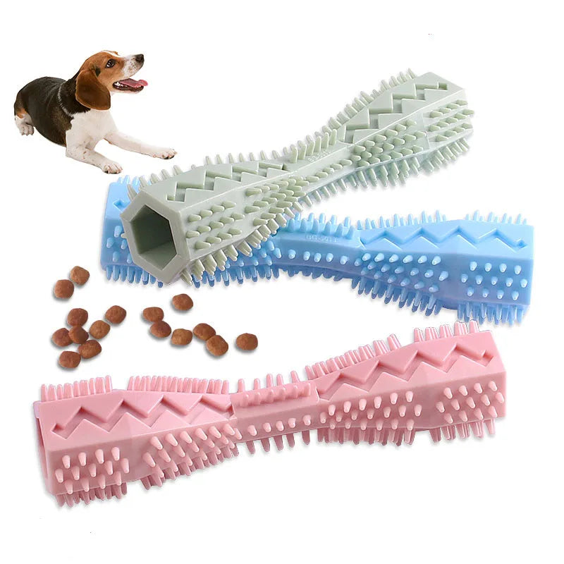 2 in 1 Dog Toothbrush and Chew Toy