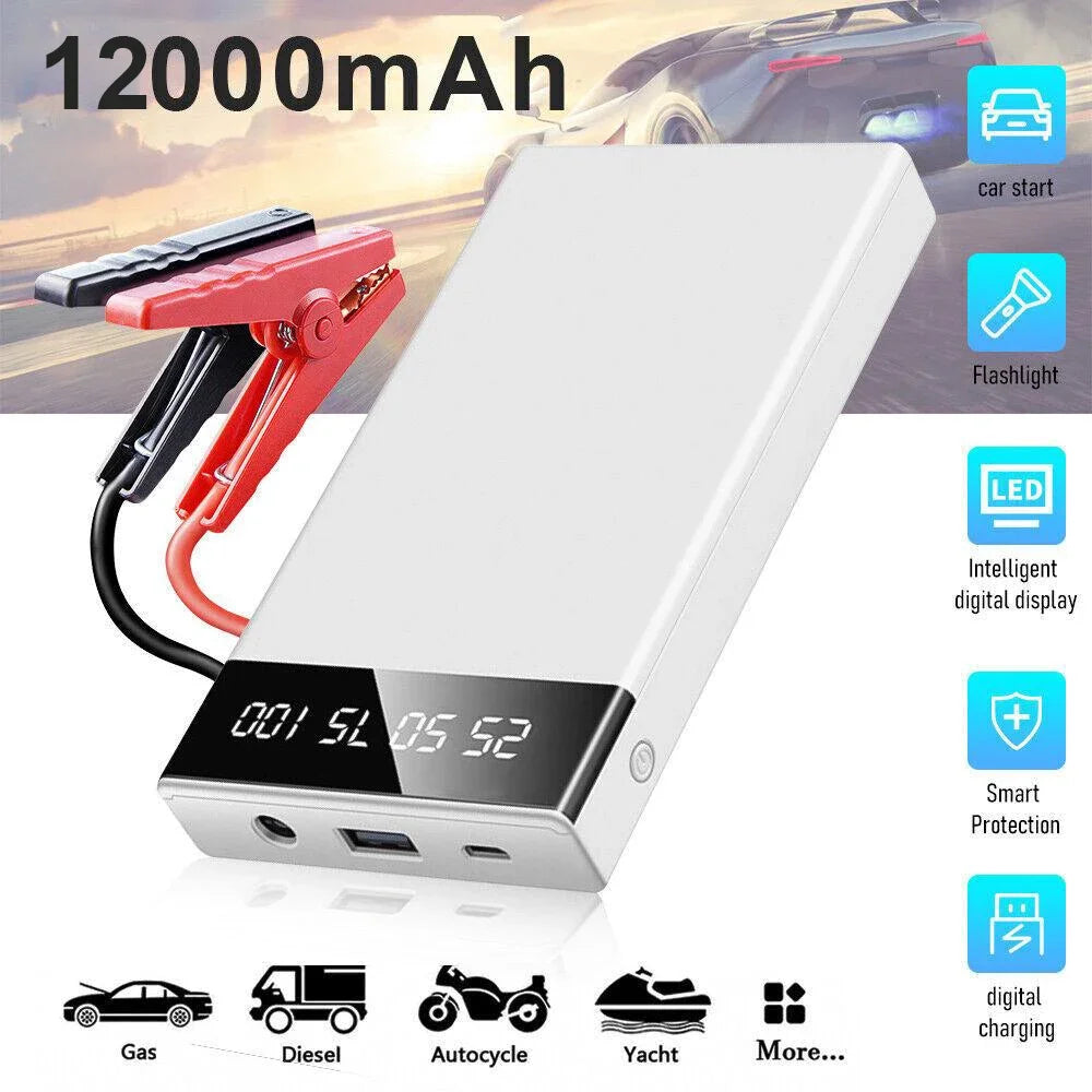 2 in 1 Car Jump starter and Portable Charger