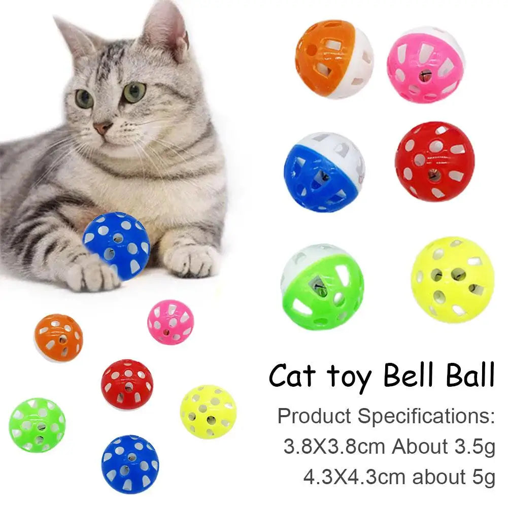 Cat Toy Bell Ball (6pcs)