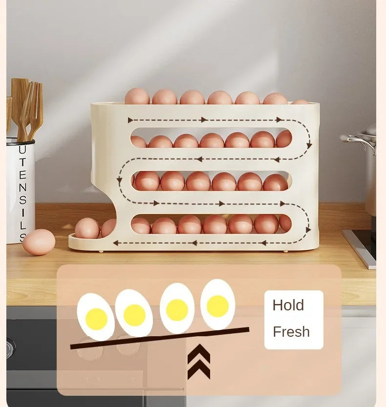 2-4 Layer Slide Egg Storage