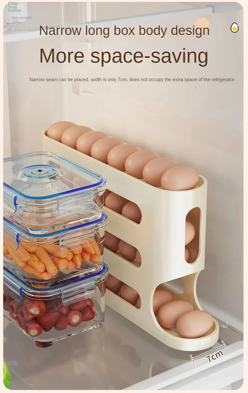 2-4 Layer Slide Egg Storage