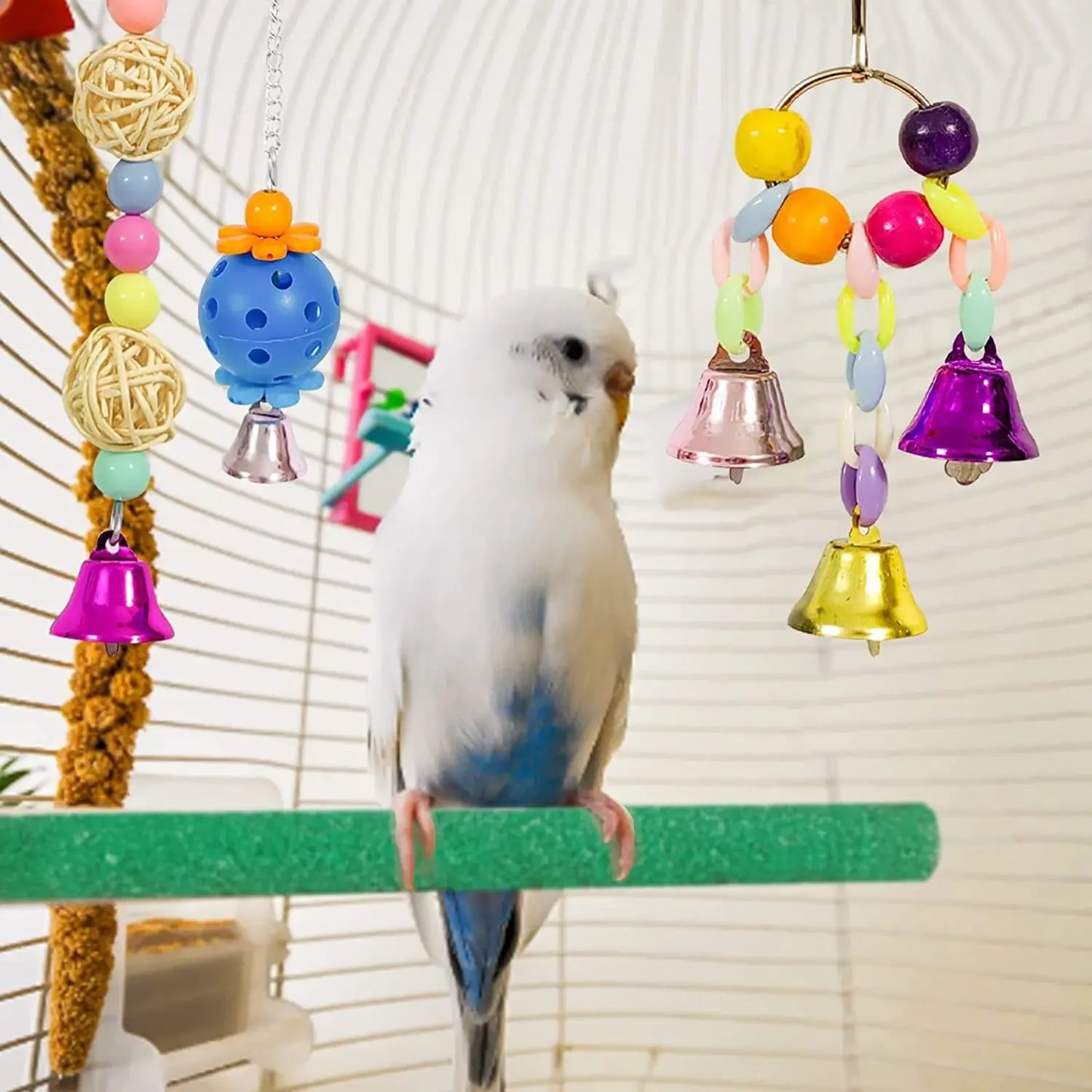 Bird Cage Toys for Parrots