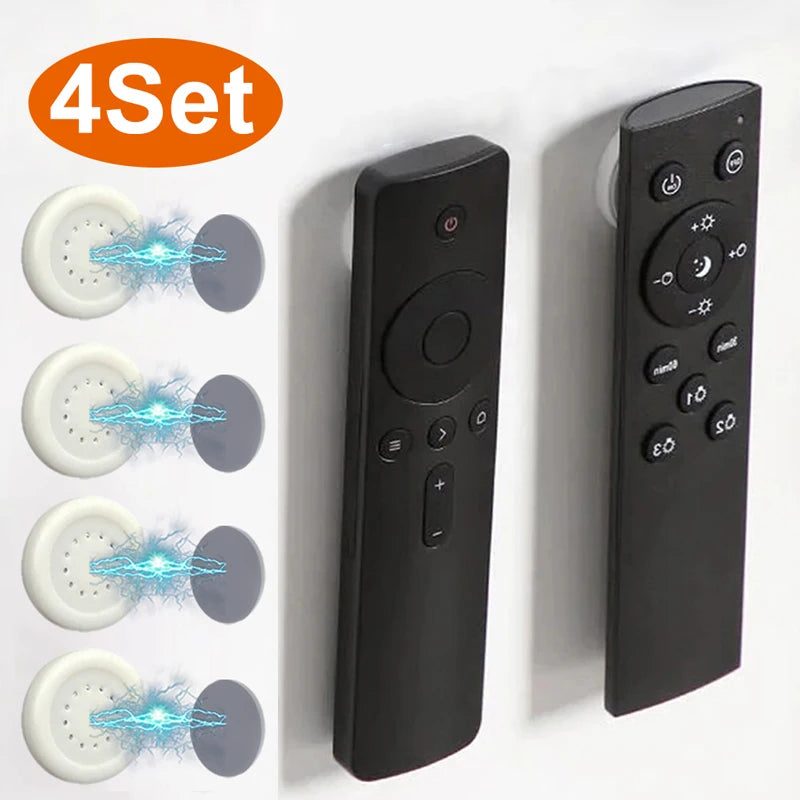 4 Set Strong Magnetic Hooks Wall Mount