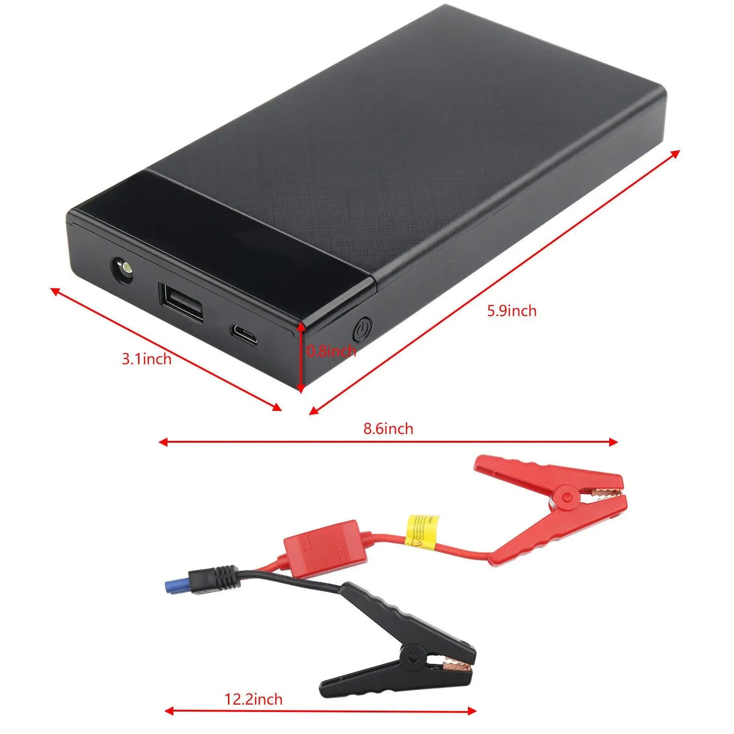 2 in 1 Car Jump starter and Portable Charger