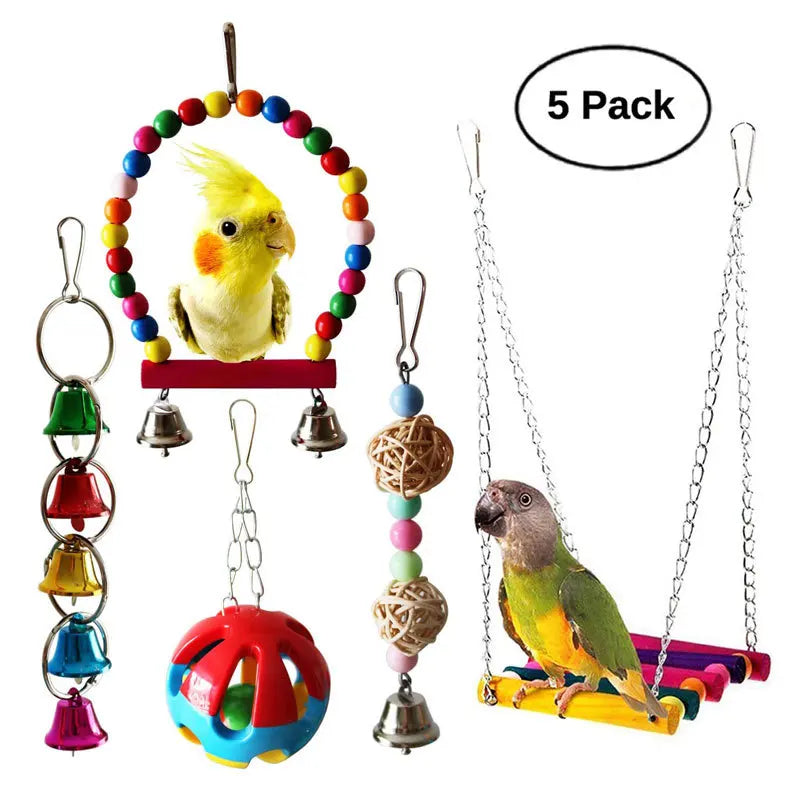 Bird Cage Toys for Parrots