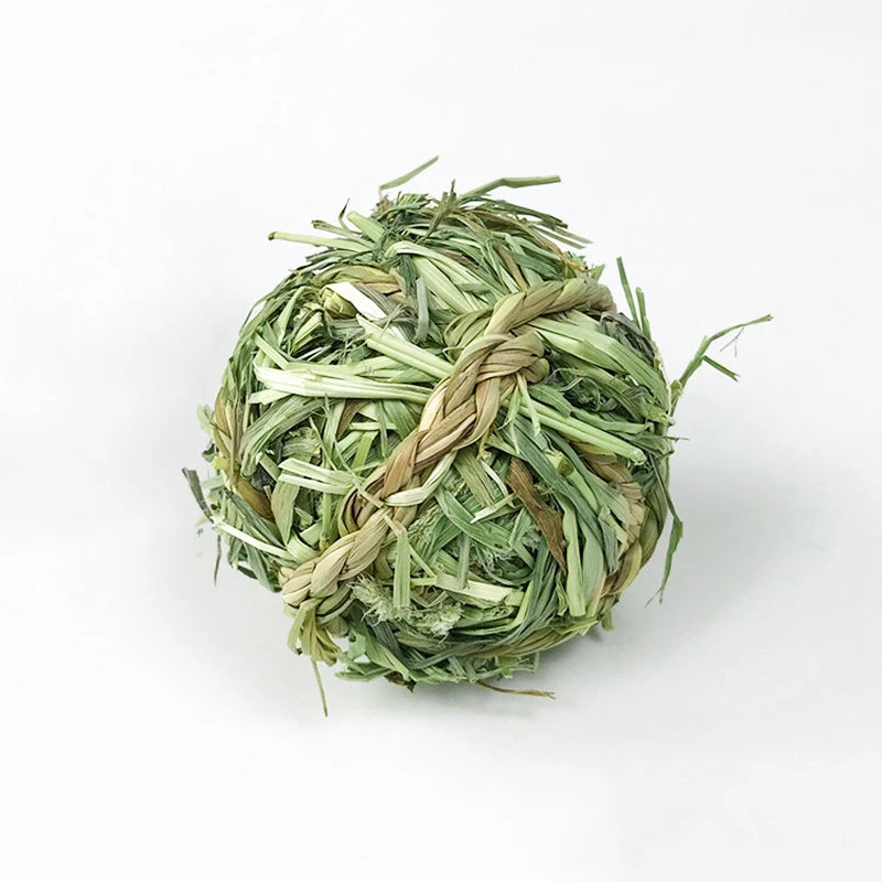 7CM Chewing Braided Natural Grass Ball