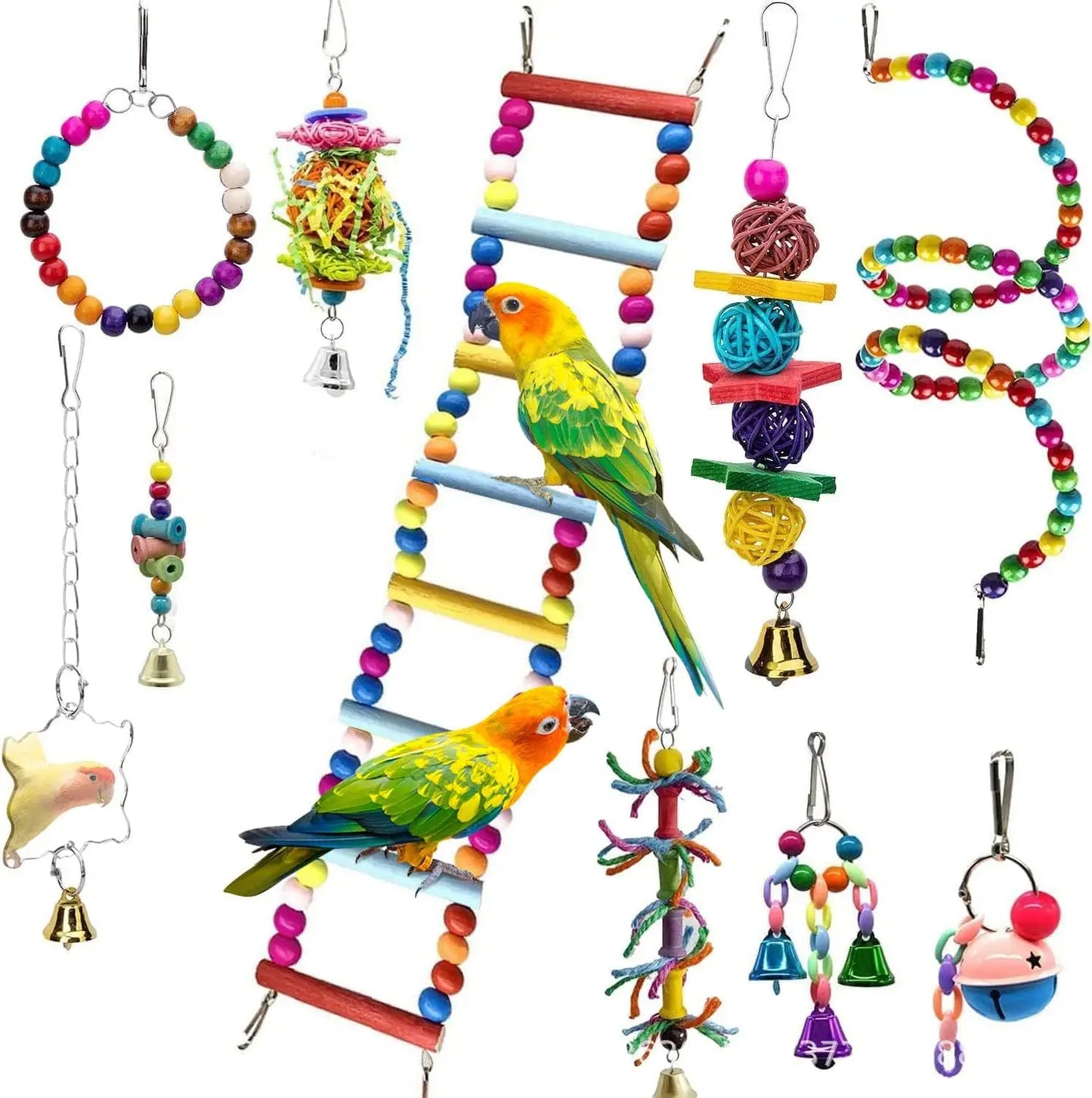 Bird Cage Toys for Parrots