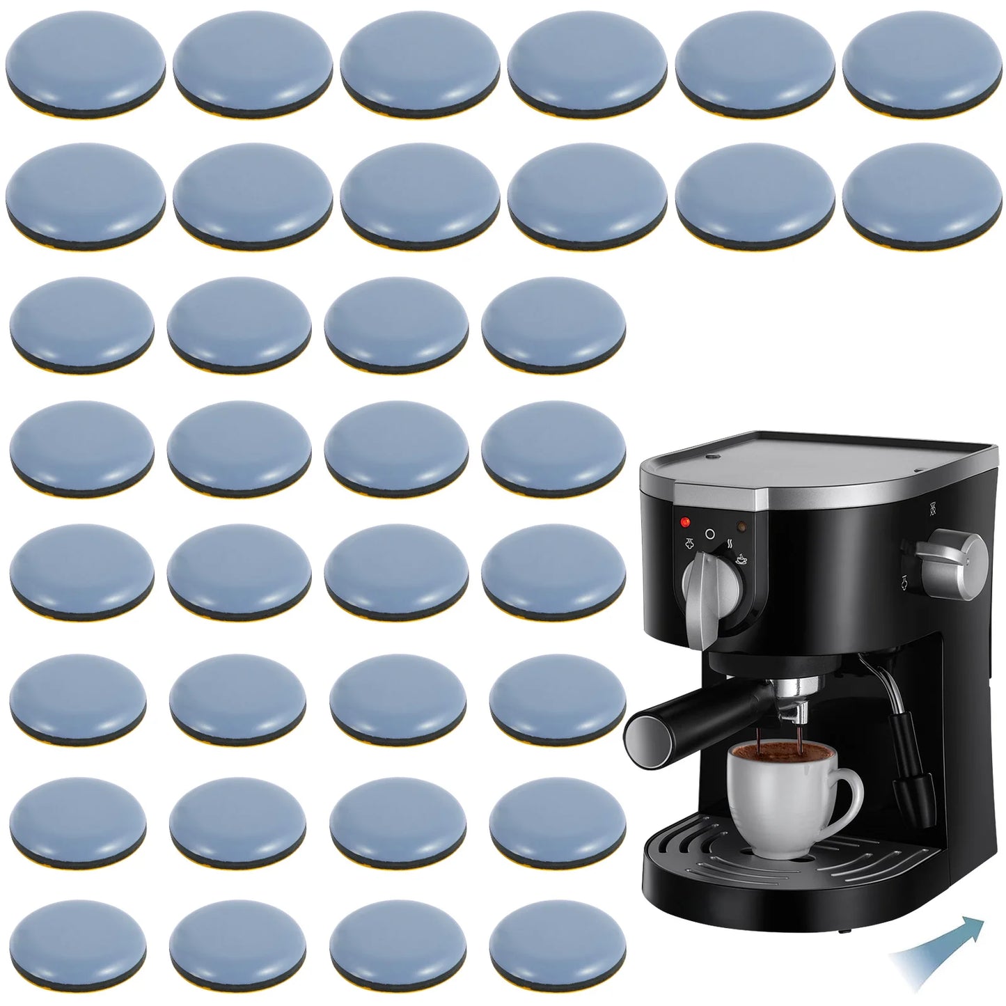 36Pcs Kitchen Appliance Sliders