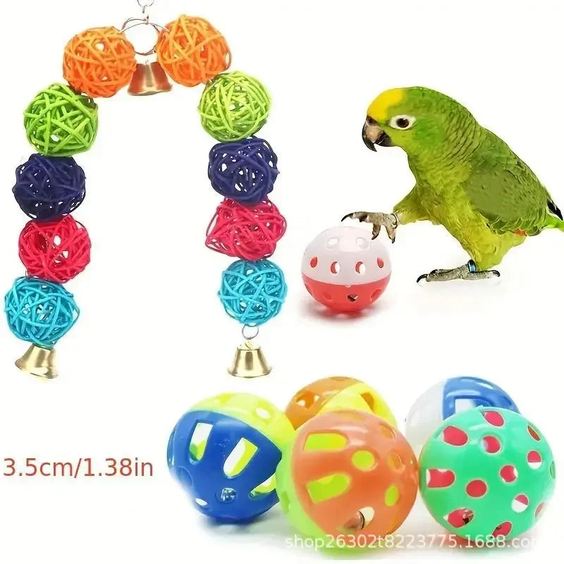 Bird Cage Toys for Parrots