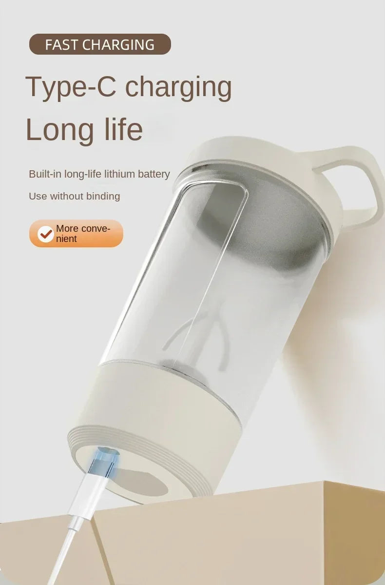 Portable Electric Mixer Bottle